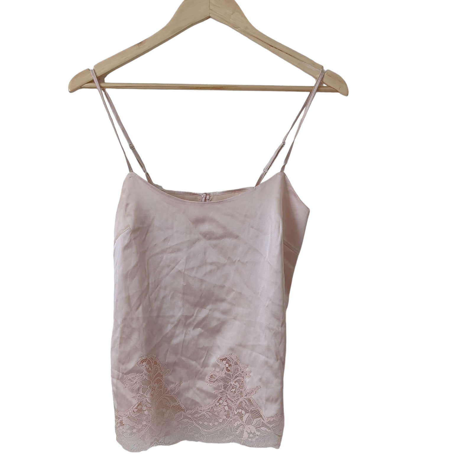 Fleur Of England Silk Cami Top Size Small Luxury Lingerie Tank Top Pink — image 4 of 7